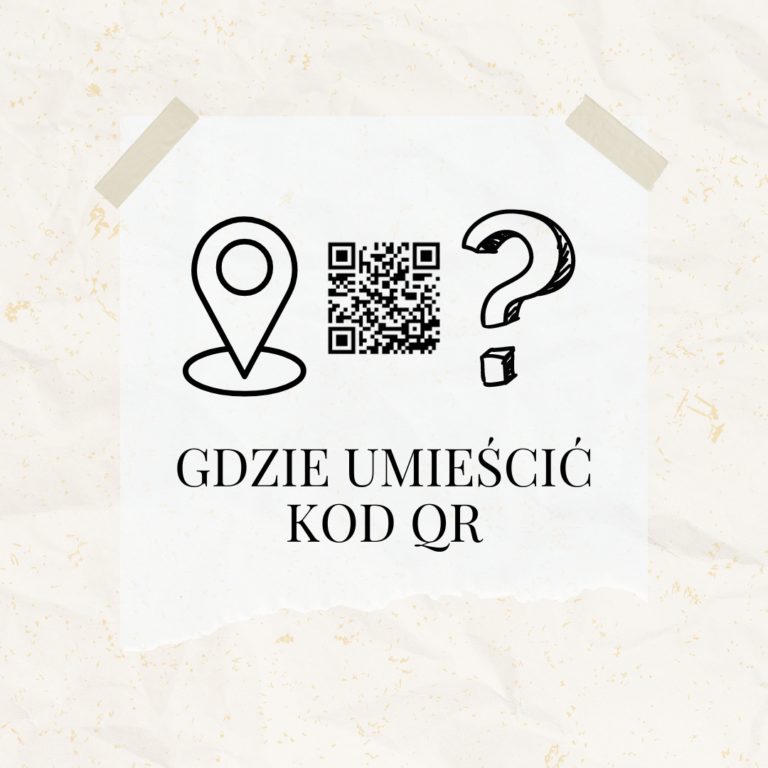Gdzie umieścić kod QR - Cyfrowa księga gości